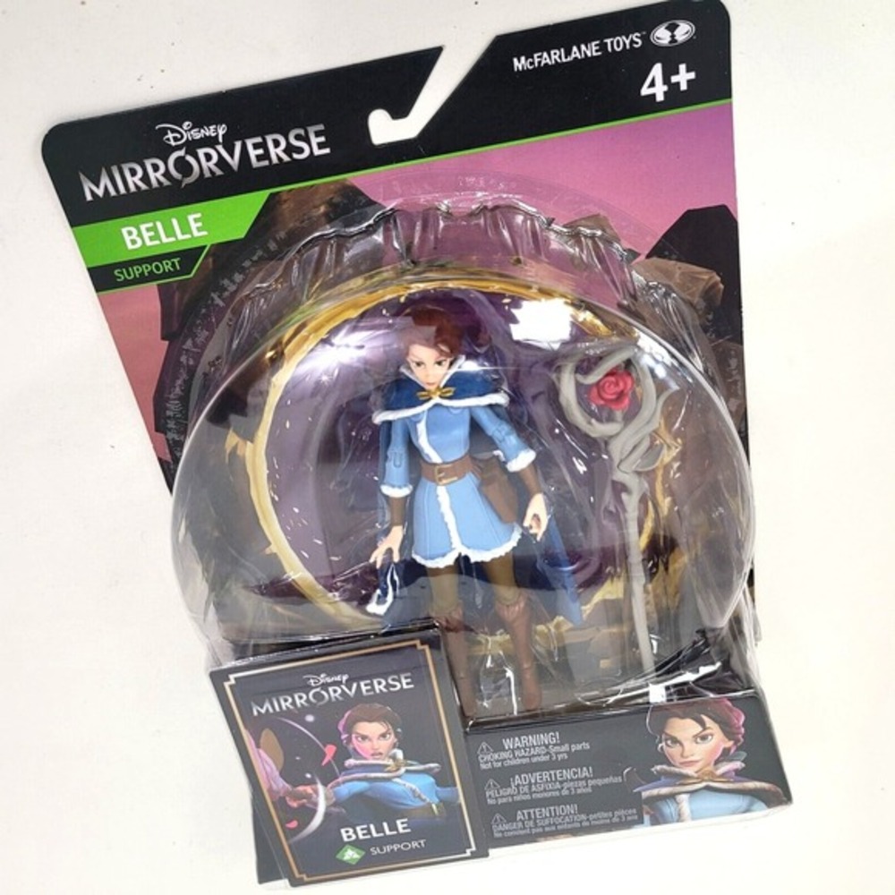 Disney Mirrorverse Belle Support Action‎ Figure - McFarlane Toys